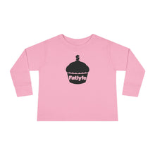 Load image into Gallery viewer, Toddler Black Fatlyfe Long Sleeve Tee