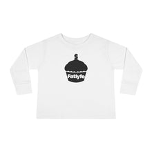 Load image into Gallery viewer, Toddler Black Fatlyfe Long Sleeve Tee