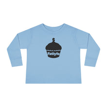 Load image into Gallery viewer, Toddler Black Fatlyfe Long Sleeve Tee