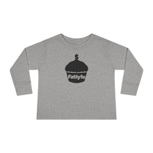 Load image into Gallery viewer, Toddler Black Fatlyfe Long Sleeve Tee