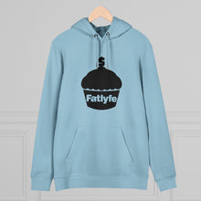 Load image into Gallery viewer, Adult Black Fatlyfe Logo Unisex Hoodie