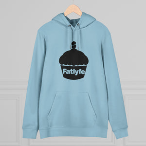Adult Black Fatlyfe Logo Unisex Hoodie