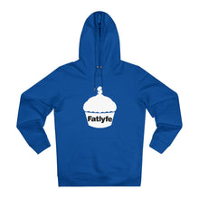Load image into Gallery viewer, Adult White Fatlyfe Logo Unisex Hoodie