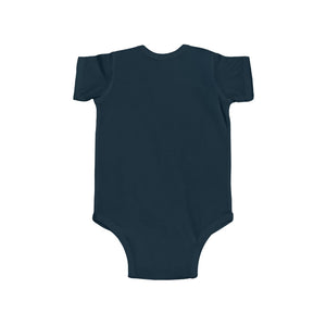 Infant White Fatlyfe Logo Bodysuit