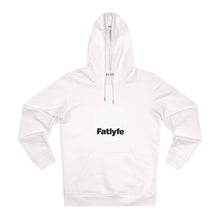 Load image into Gallery viewer, Adult White Fatlyfe Logo Unisex Hoodie