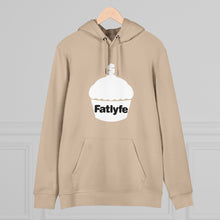 Load image into Gallery viewer, Adult White Fatlyfe Logo Unisex Hoodie