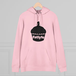 Adult Black Fatlyfe Logo Unisex Hoodie
