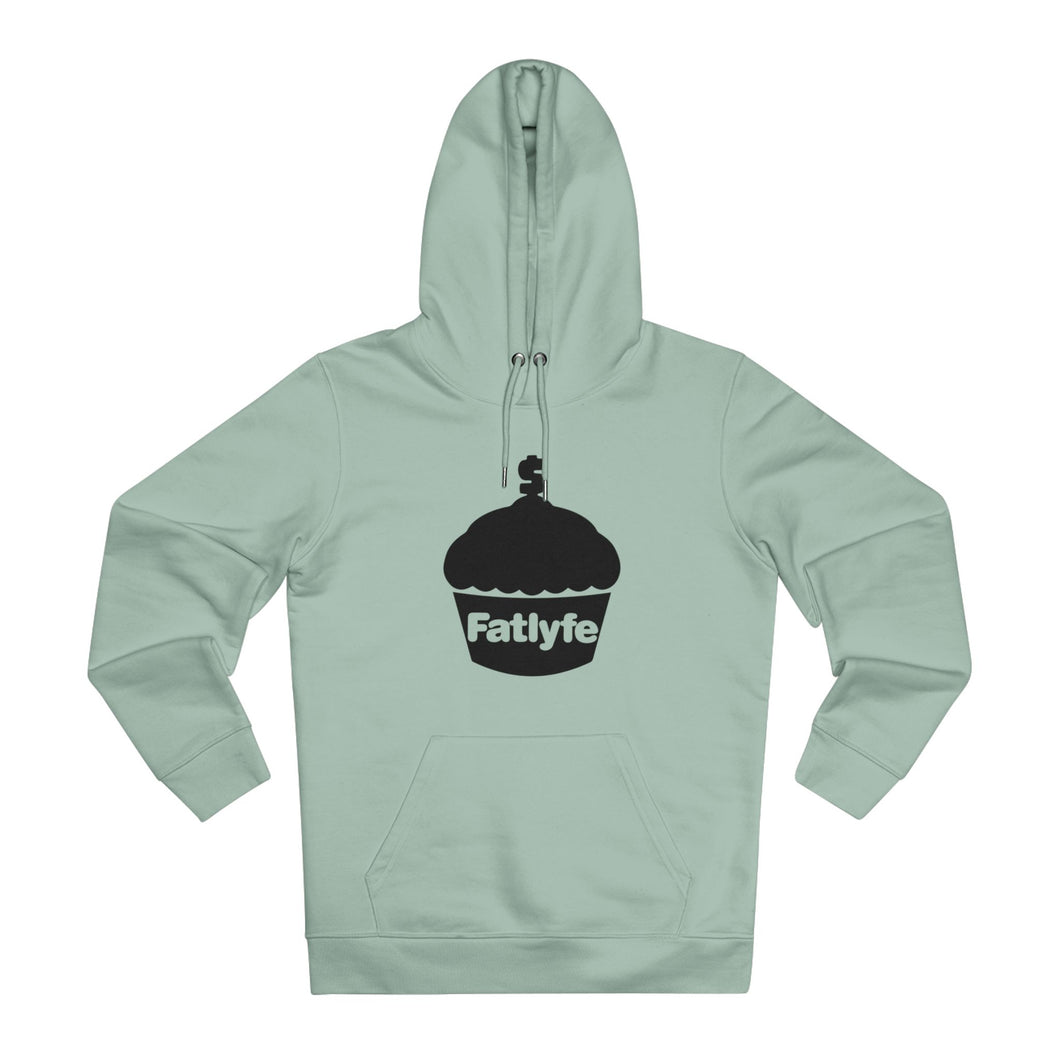 Adult Black Fatlyfe Logo Unisex Hoodie