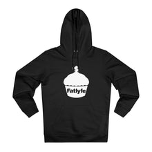 Load image into Gallery viewer, Adult White Fatlyfe Logo Unisex Hoodie
