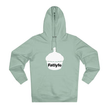 Load image into Gallery viewer, Adult White Fatlyfe Logo Unisex Hoodie